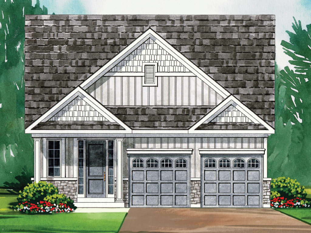 Beckham B Model Home 1699 Square Foot - Picture Homes New Home Developers