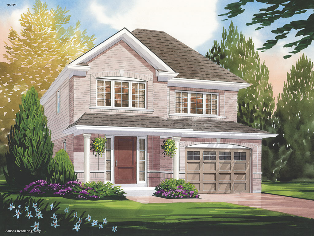 Highgrove A Model Home 1530 Square Foot - Picture Homes New Home Developers