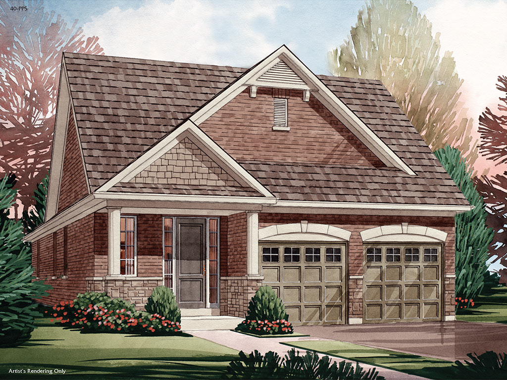 Trails of Lily Lake in Peterborough Beckham C Model Home 1699 Square Foot