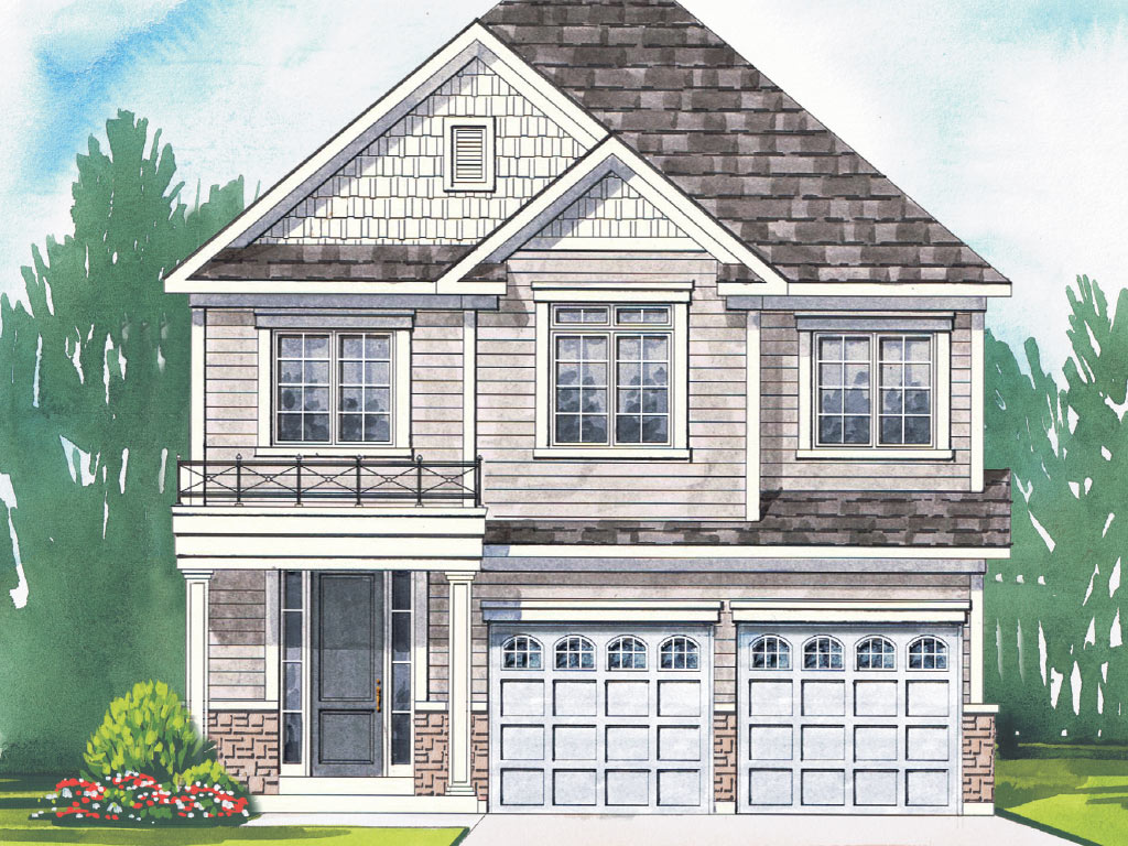 Warrington B Model Home 2396 Square Foot - Picture Homes New Home Developers