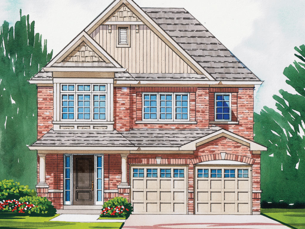 Windsor A Model Home 2474 Square Foot - Picture Homes New Home Developers